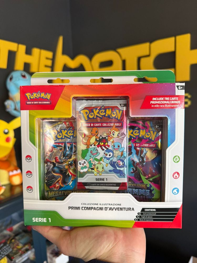 Pokémon Collezione Illustrazione Primi Compagni D'Avventura product image